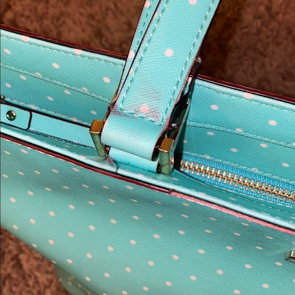 Kate spade York grant street Jules vinyl dot tote - Picture 13 of 16
